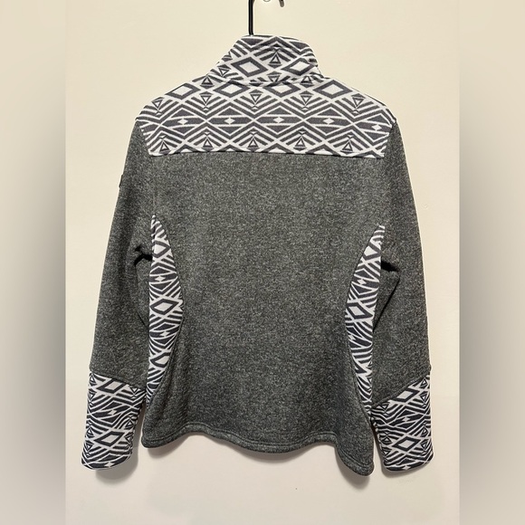 Cinch Women's Sweater Knit Jacket Heather Charcoal Size M - Picture 10 of 14